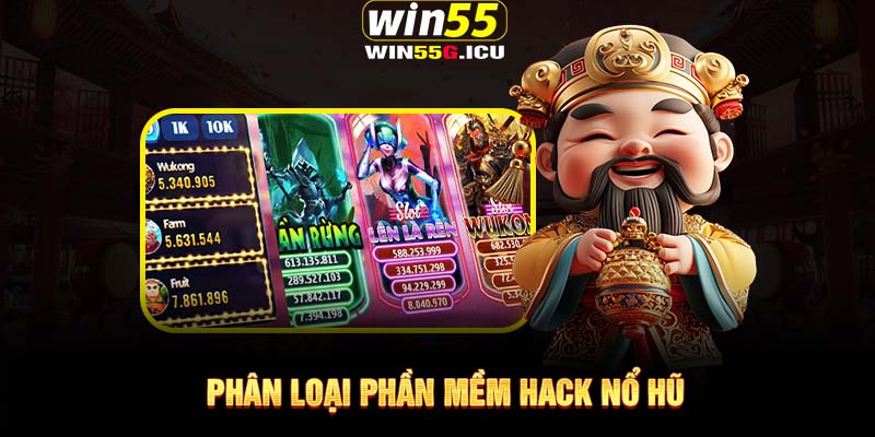 Phân loại phần mềm hack nổ hũ